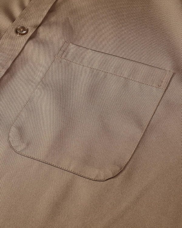 Alimens & Gentle Mens Short Sleeve Dress Shirts Wrinkle Free Solid Casual Button Down Shirts with Pocket - Image 18