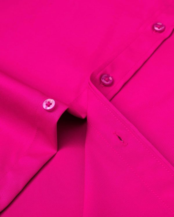 Alimens & Gentle Mens Short Sleeve Dress Shirts Wrinkle Free Solid Casual Button Down Shirts with Pocket - Image 44