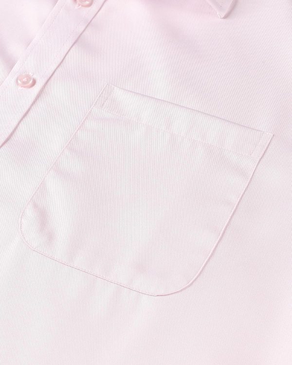 Alimens & Gentle Mens Short Sleeve Dress Shirts Wrinkle Free Solid Casual Button Down Shirts with Pocket - Image 65