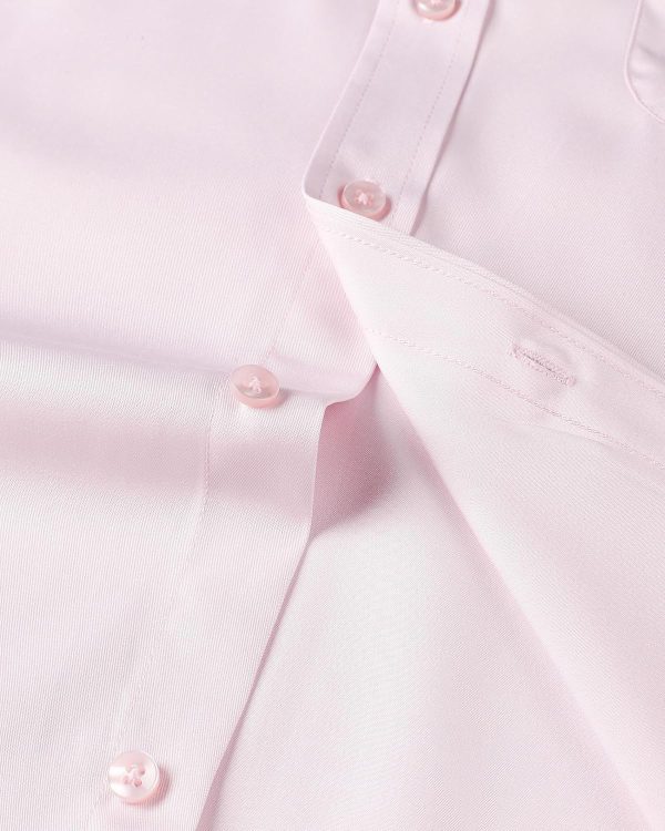 Alimens & Gentle Mens Short Sleeve Dress Shirts Wrinkle Free Solid Casual Button Down Shirts with Pocket - Image 66