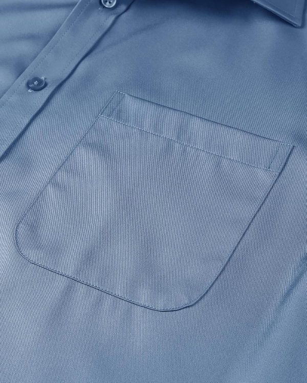 Alimens & Gentle Mens Short Sleeve Dress Shirts Wrinkle Free Solid Casual Button Down Shirts with Pocket - Image 79