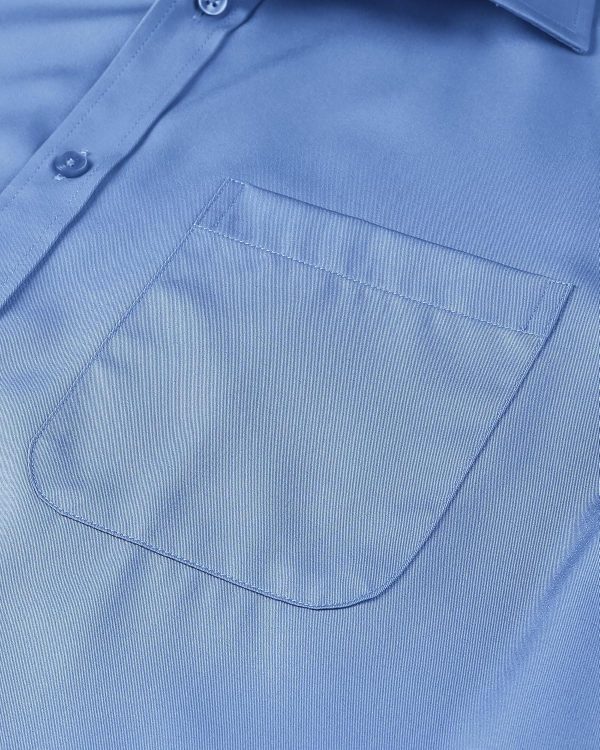 Alimens & Gentle Mens Short Sleeve Dress Shirts Wrinkle Free Solid Casual Button Down Shirts with Pocket - Image 93