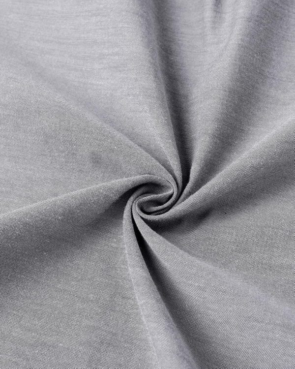 Alimens & Gentle Men's Short Sleeve Oxford Shirt Regular Fit Button Down Collar Shirts with Pocket - Image 21