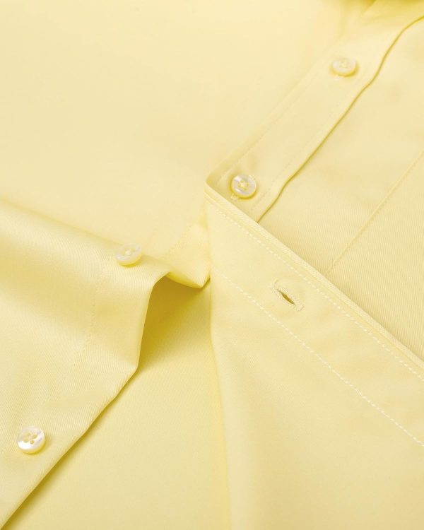 Alimens & Gentle Mens Short Sleeve Dress Shirts Wrinkle Free Solid Casual Button Down Shirts with Pocket - Image 121