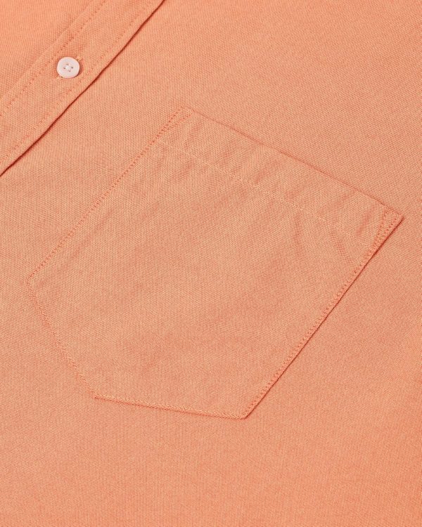 Alimens & Gentle Men's Short Sleeve Oxford Shirt Regular Fit Button Down Collar Shirts with Pocket - Image 53