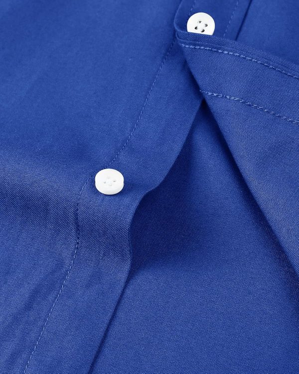 Alimens & Gentle Men's Short Sleeve Oxford Shirt Regular Fit Button Down Collar Shirts with Pocket - Image 62