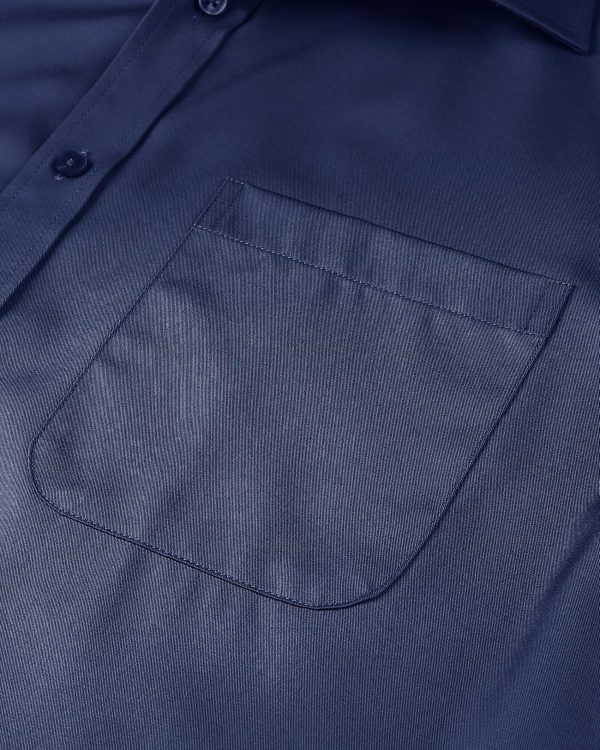 Alimens & Gentle Mens Short Sleeve Dress Shirts Wrinkle Free Solid Casual Button Down Shirts with Pocket - Image 169