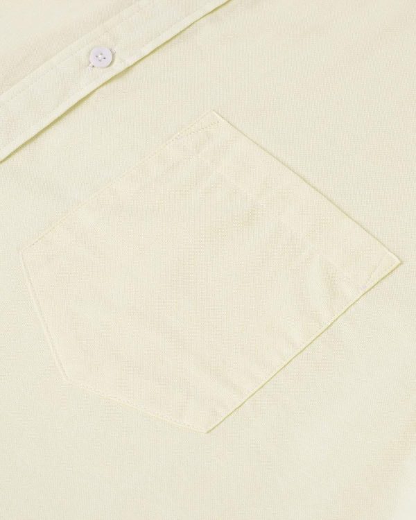 Alimens & Gentle Men's Short Sleeve Oxford Shirt Regular Fit Button Down Collar Shirts with Pocket - Image 151