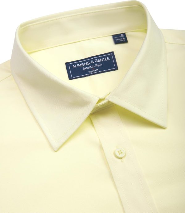 Alimens & Gentle Mens Short Sleeve Dress Shirts Regular Fit Stretch Wrinkle-Resistant Button Down Shirts - Image 82