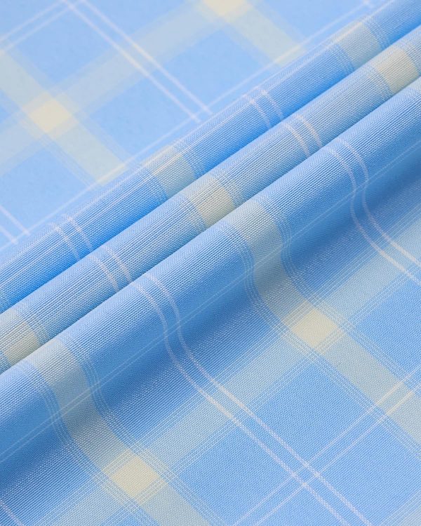 Alimens & Gentle Mens Plaid Short Sleeve Button Down Shirts Cotton Regular Fit Casual Gingham Shirts - Image 34
