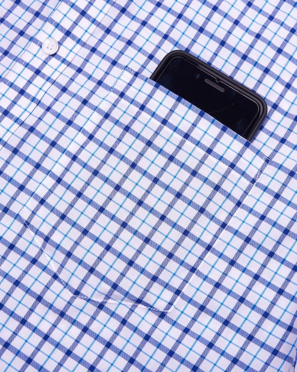 Alimens & Gentle Mens Plaid Short Sleeve Button Down Shirts Cotton Regular Fit Casual Gingham Shirts - Image 63
