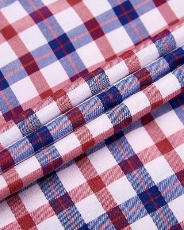 Alimens & Gentle Mens Plaid Short Sleeve Button Down Shirts Cotton Regular Fit Casual Gingham Shirts - Image 70