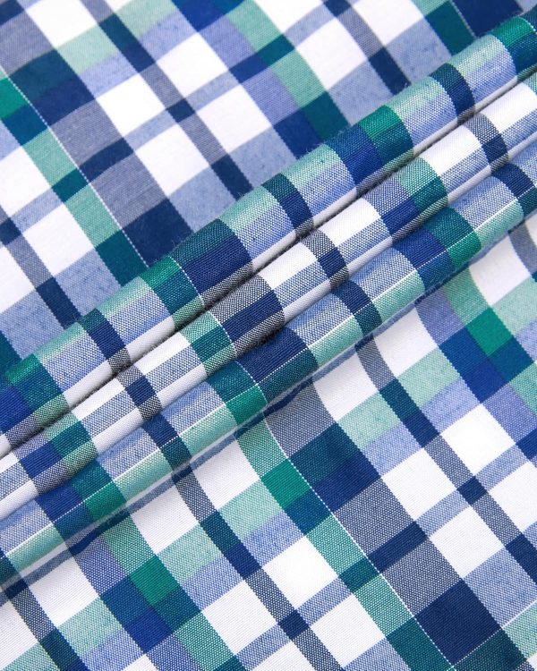 Alimens & Gentle Mens Plaid Short Sleeve Button Down Shirts Cotton Regular Fit Casual Gingham Shirts - Image 112