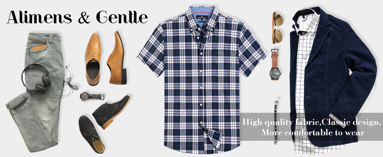 Plaid short sleeve