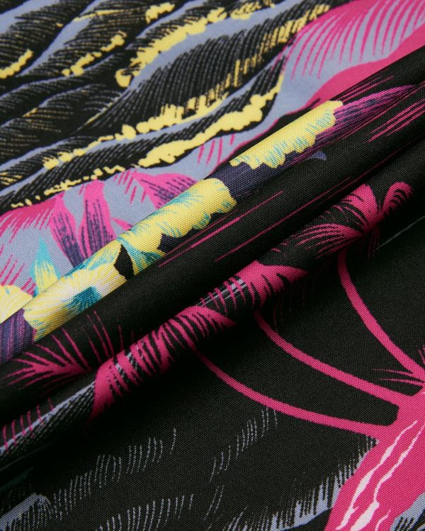 Alimens & Gentle Hawaiian Shirt for Men Summer Beach Casual Short Sleeve Button Down Shirts Printed Tropical Vacation Shirts - Image 28