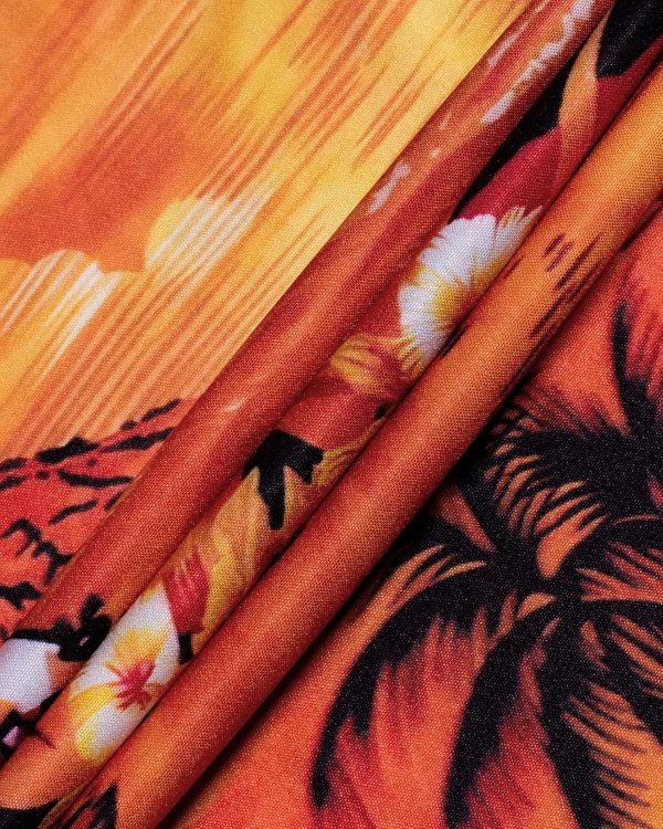 Alimens & Gentle Hawaiian Shirt for Men Summer Beach Casual Short Sleeve Button Down Shirts Printed Tropical Vacation Shirts - Image 67