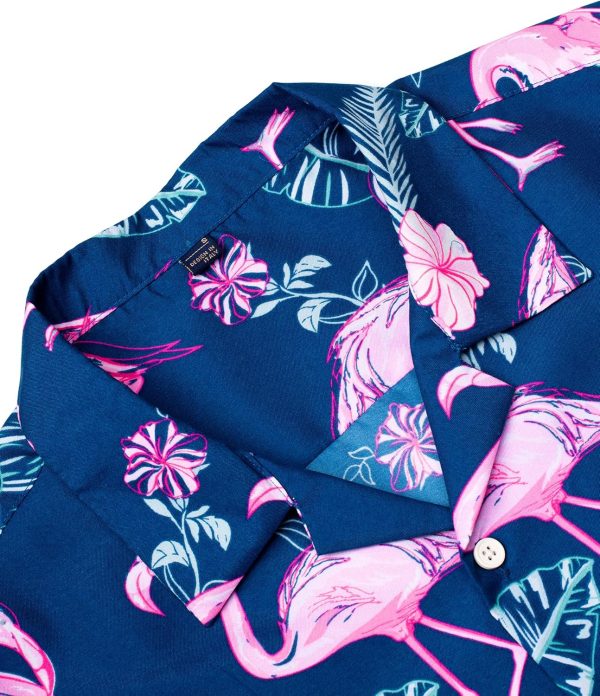 Alimens & Gentle Hawaiian Shirt for Men Summer Beach Casual Short Sleeve Button Down Shirts Printed Tropical Vacation Shirts - Image 77