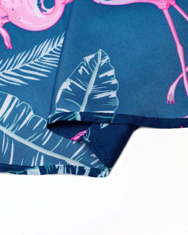 Alimens & Gentle Hawaiian Shirt for Men Summer Beach Casual Short Sleeve Button Down Shirts Printed Tropical Vacation Shirts - Image 79
