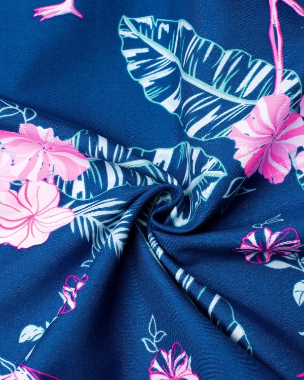 Alimens & Gentle Hawaiian Shirt for Men Summer Beach Casual Short Sleeve Button Down Shirts Printed Tropical Vacation Shirts - Image 80