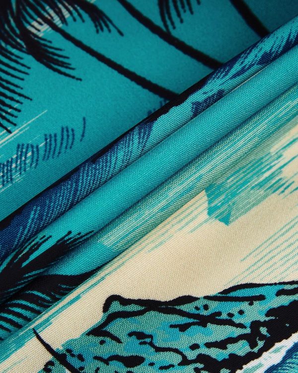 Alimens & Gentle Hawaiian Shirt for Men Summer Beach Casual Short Sleeve Button Down Shirts Printed Tropical Vacation Shirts - Image 88