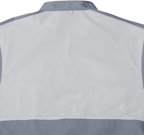 Alimens & Gentle Short Sleeve Fishing Shirt Wicking Fabric Sun Protection Casual Button Down Shirts - Image 3