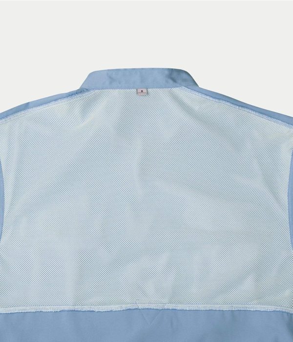 Alimens & Gentle Short Sleeve Fishing Shirt Wicking Fabric Sun Protection Casual Button Down Shirts - Image 10