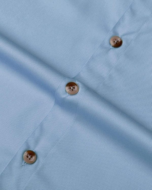 Alimens & Gentle Short Sleeve Fishing Shirt Wicking Fabric Sun Protection Casual Button Down Shirts - Image 13
