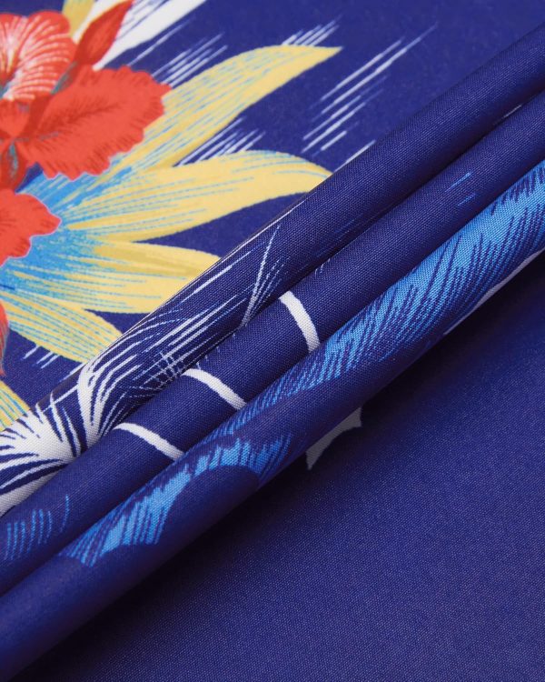 Alimens & Gentle Hawaiian Shirt for Men Summer Beach Casual Short Sleeve Button Down Shirts Printed Tropical Vacation Shirts - Image 104