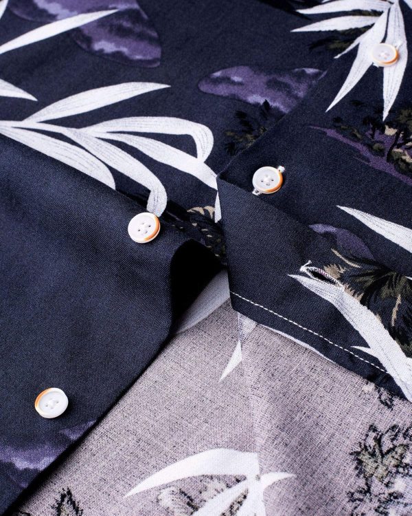 Alimens & Gentle Hawaiian Shirt for Men Summer Beach Casual Short Sleeve Button Down Shirts Printed Tropical Vacation Shirts - Image 108