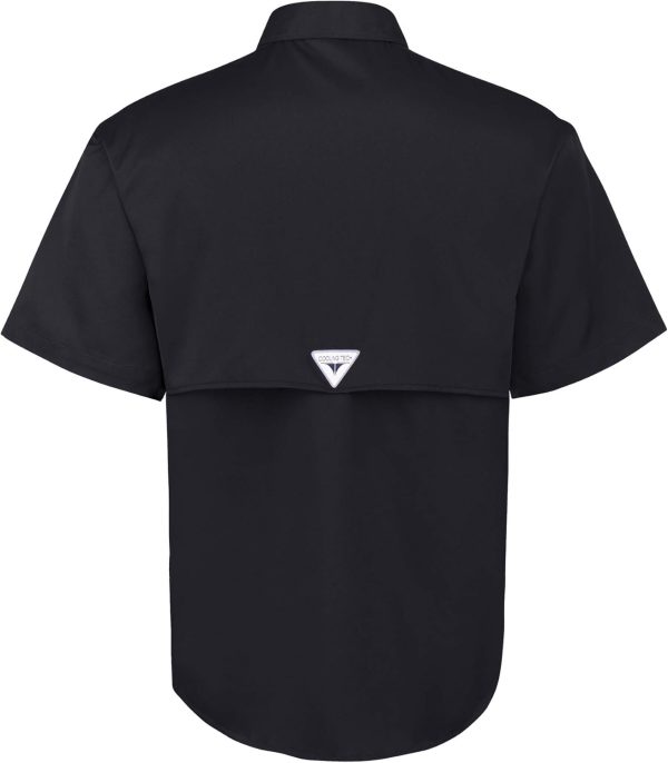 Alimens & Gentle Short Sleeve Fishing Shirt Wicking Fabric Sun Protection Casual Button Down Shirts - Image 48