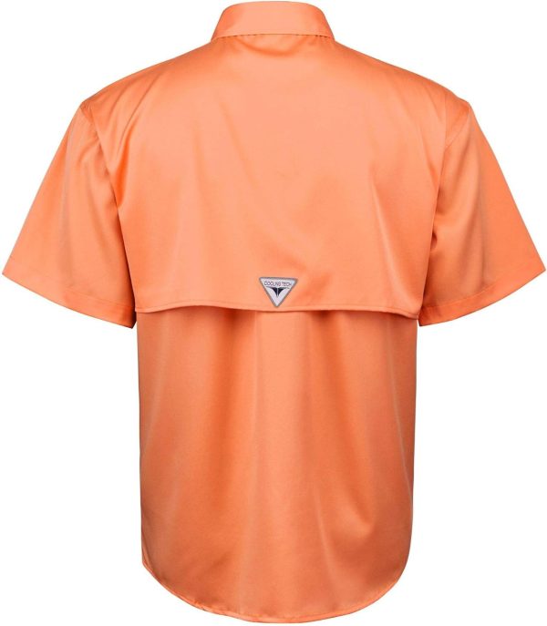 Alimens & Gentle Short Sleeve Fishing Shirt Wicking Fabric Sun Protection Casual Button Down Shirts - Image 55