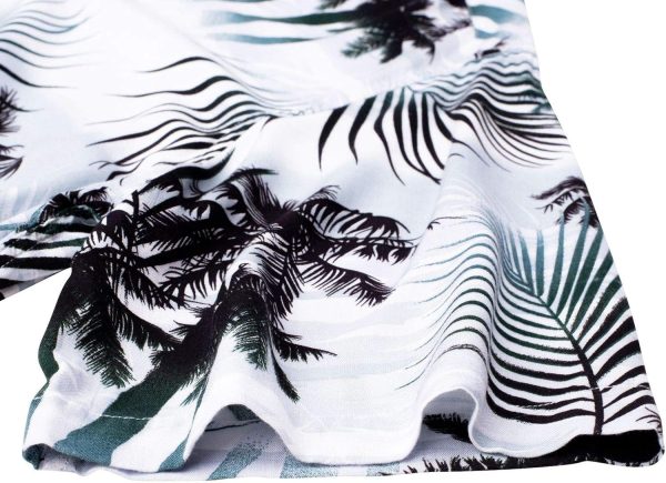Alimens & Gentle Hawaiian Shirt for Men Summer Beach Casual Short Sleeve Button Down Shirts Printed Tropical Vacation Shirts - Image 134