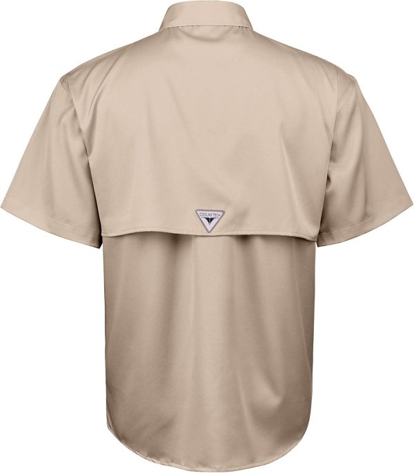 Alimens & Gentle Short Sleeve Fishing Shirt Wicking Fabric Sun Protection Casual Button Down Shirts - Image 90