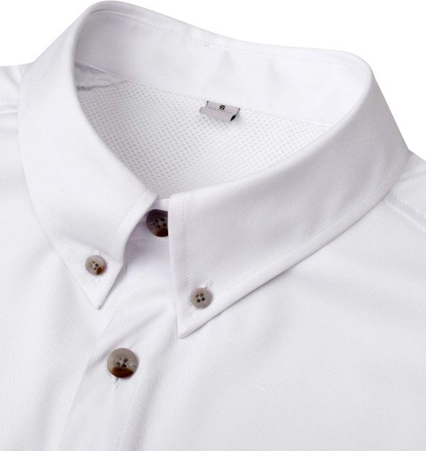 Alimens & Gentle Short Sleeve Fishing Shirt Wicking Fabric Sun Protection Casual Button Down Shirts - Image 99