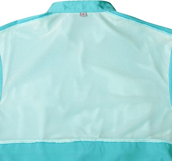 Alimens & Gentle Short Sleeve Fishing Shirt Wicking Fabric Sun Protection Casual Button Down Shirts - Image 125